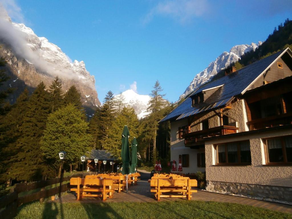 Gasthof Untere Valentinalm Hotel Plöcken Buitenkant foto